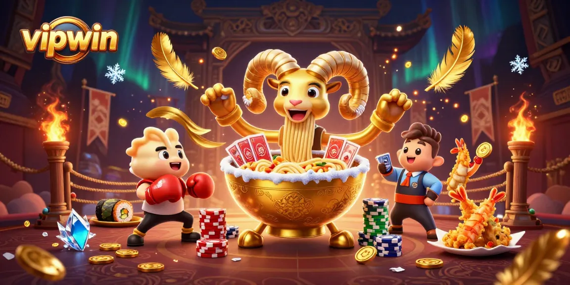 Experience thrilling gameplay at vipwin with our vibrant casino illustrated scene.