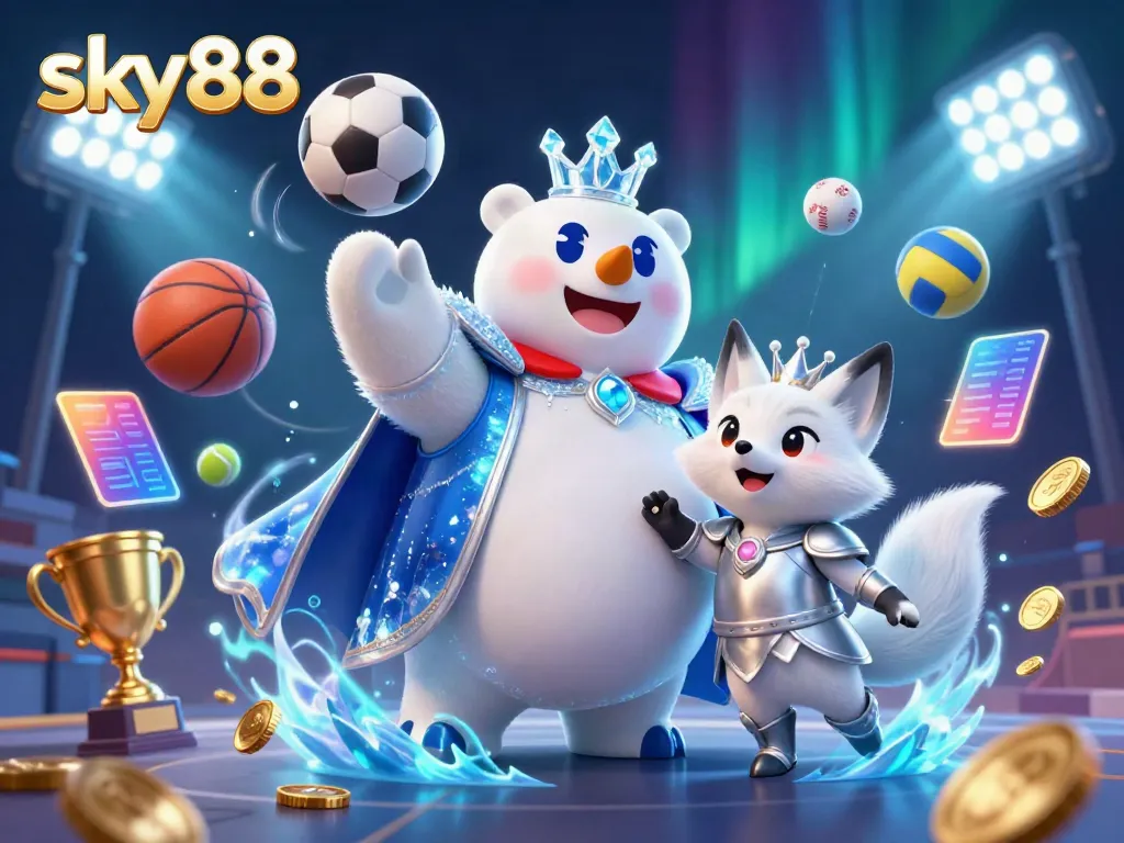 Experience thrilling gameplay at sky88 with dynamic sports scenes and engaging elements showcasing excitement and winning opportunities.