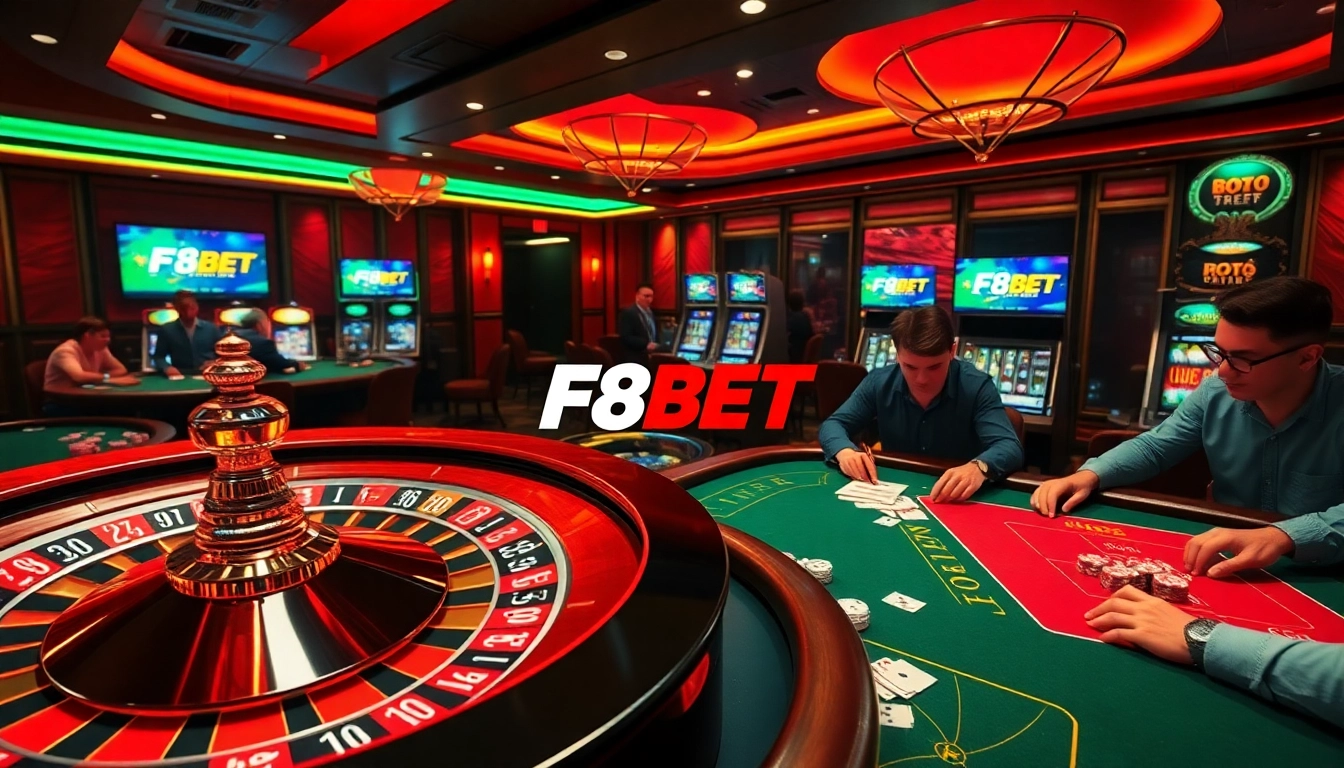 Engage in Đăng Ký F8BET with a luxurious online casino experience featuring dynamic gambling elements.