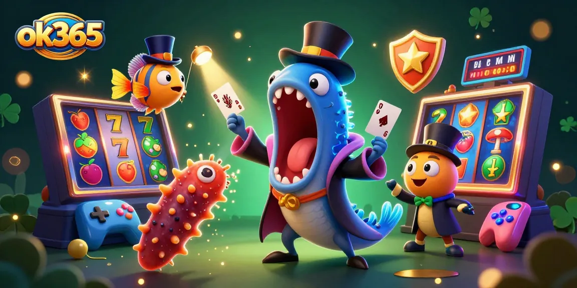 Engage with exciting slot games at ok365 featuring vibrant characters and casino rewards.