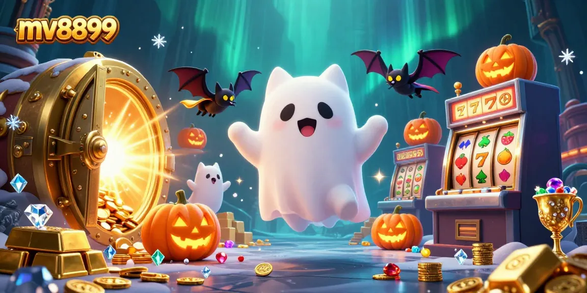 Engage with mv8899 in a vibrant haunted casino packed with treasures and friendly characters.