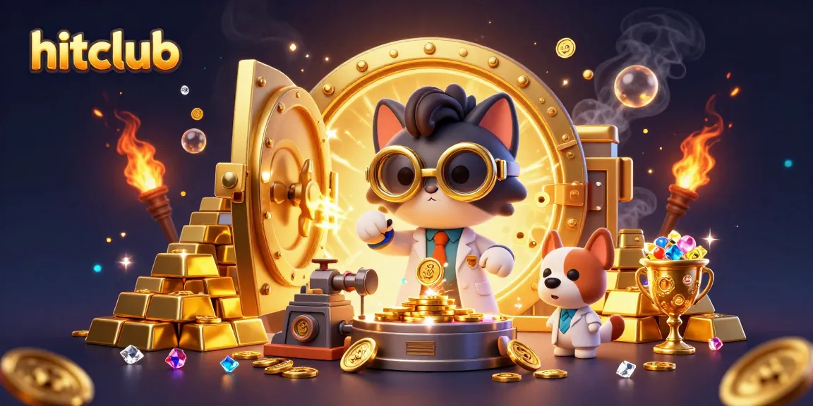 Experience hitclub's vibrant world of gaming with thrilling casino action and gold treasures