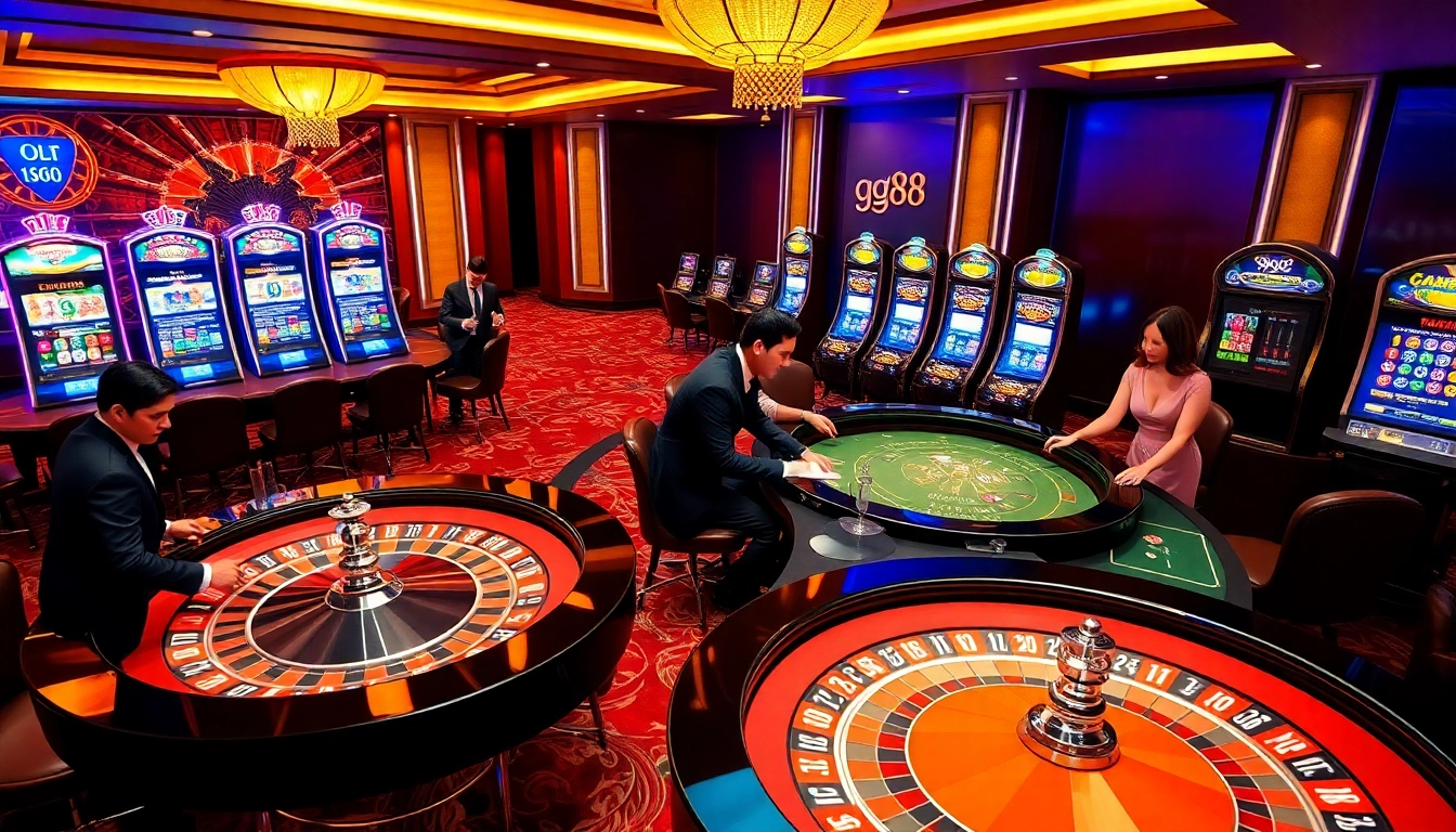 Experience the world of Nhà cái gg88 with exciting casino games and vibrant gambling action.