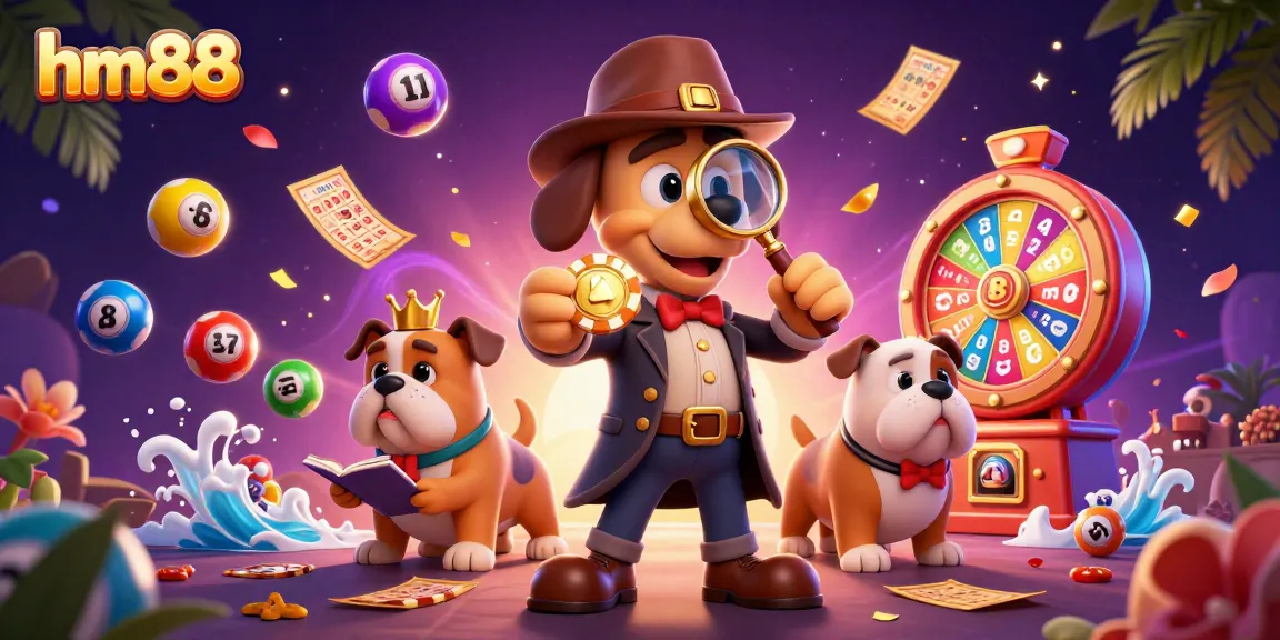 Engage with hm88’s thrilling casino adventure scene featuring animated characters and dynamic gambling elements.