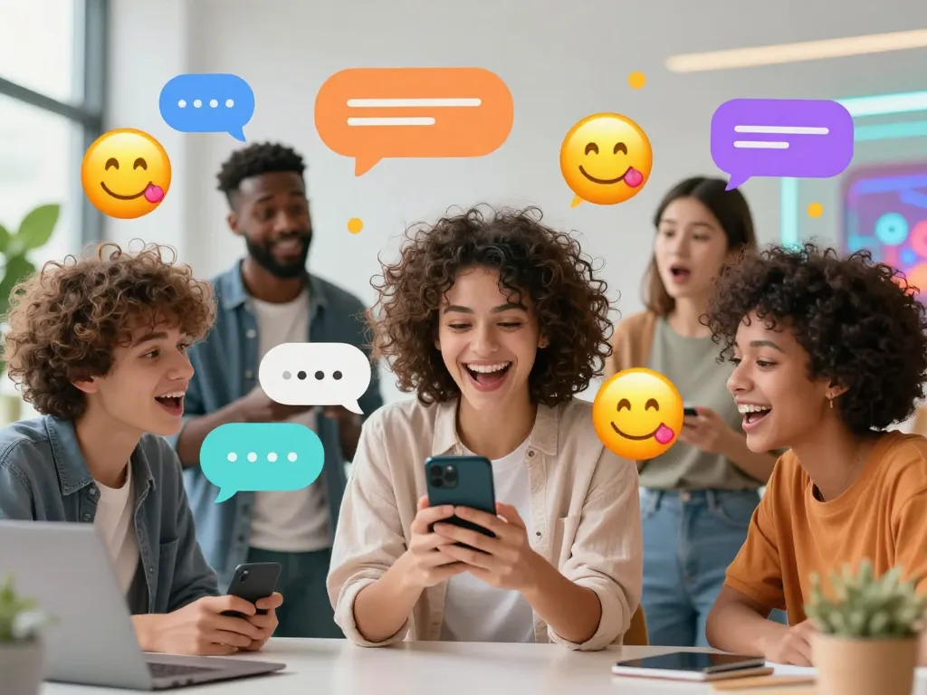 Creating engaging conversations with crushon AI avatars in a vibrant digital chat space.