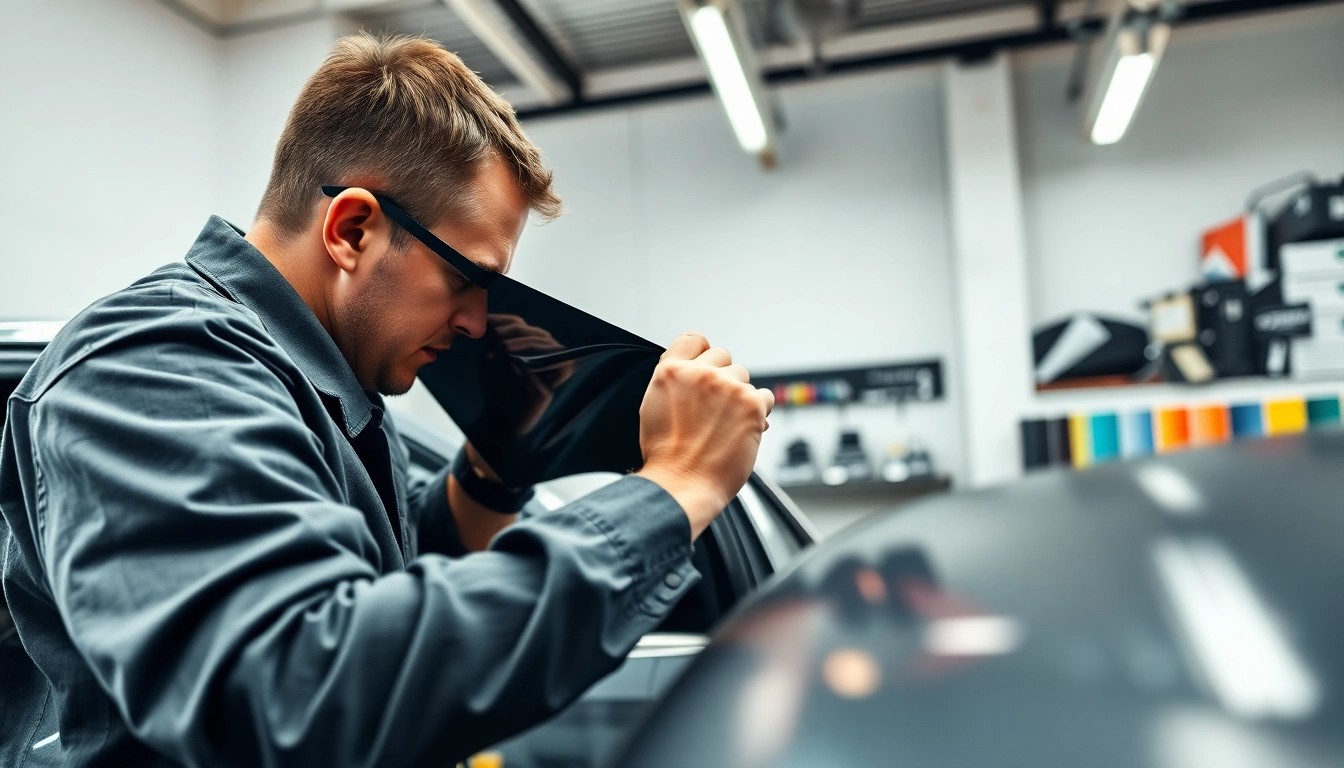 Enhance your vehicle aesthetics with our window tint gift card service, featuring skilled technicians.