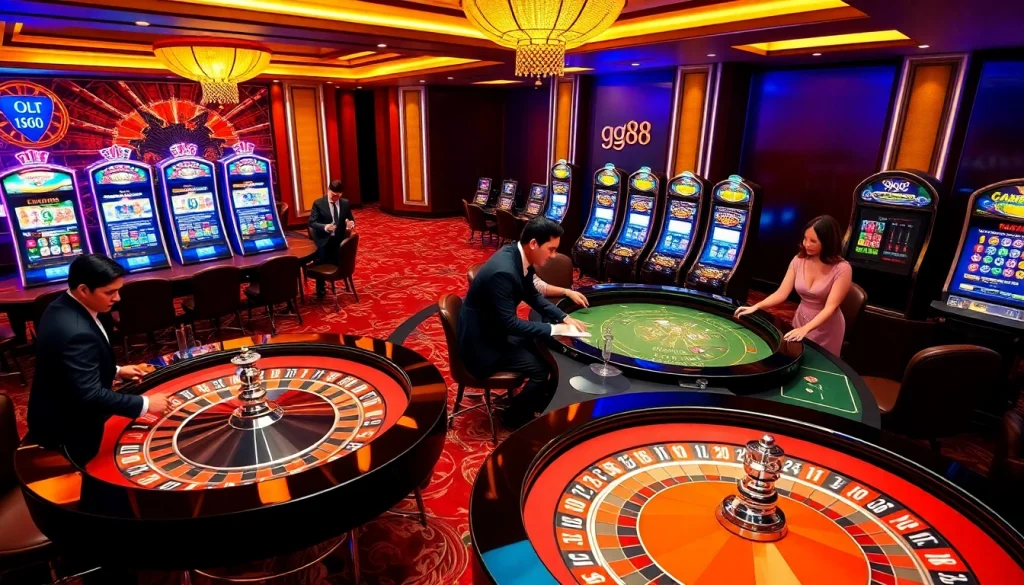 Experience the world of Nhà cái gg88 with exciting casino games and vibrant gambling action.