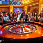Experience thrilling gameplay at https://789win223.com/ with our vibrant casino scene featuring roulette.