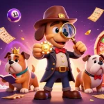Engage with hm88’s thrilling casino adventure scene featuring animated characters and dynamic gambling elements.