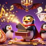 Play engaging games at 58win with thrilling golden coins and casino elements in action.