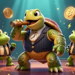 Engage with the vibrant world of 777x com as a massive turtle flanked by bullfrogs brings classic slots to life.