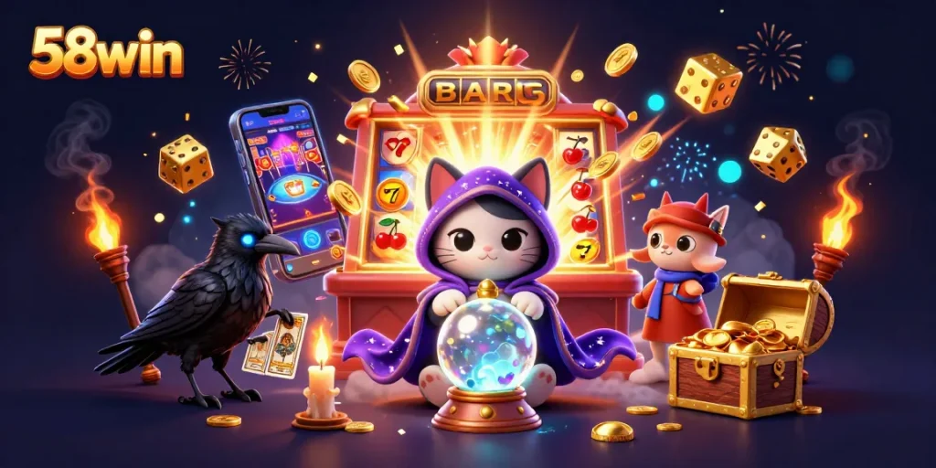 Experience the thrill of 58win with immersive slot games and a captivating casino atmosphere.