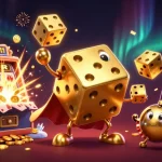 Experience the excitement of ea88 slots with dynamic golden dice characters and jackpot celebrations.